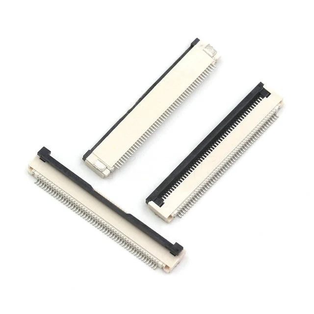 0.5mm FPC FFC SMT Bottom Contacts Flip Clamshell Connector - Image 11