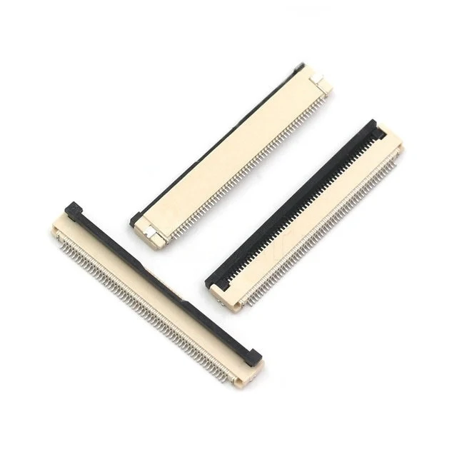 0.5mm FPC FFC SMT Bottom Contacts Flip Clamshell Connector - Image 16