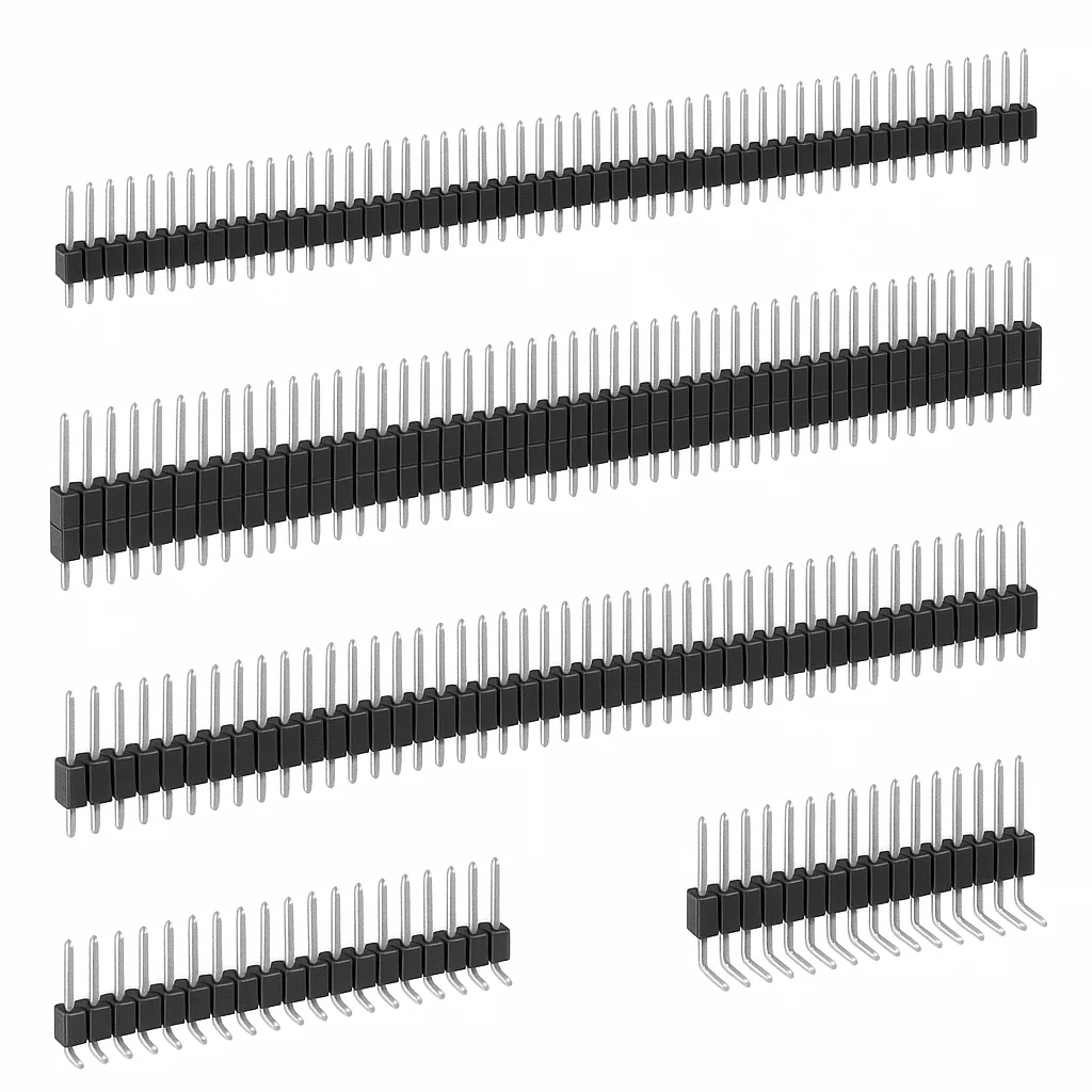 1.27mm 40-Pins Male Berg Strip Connector