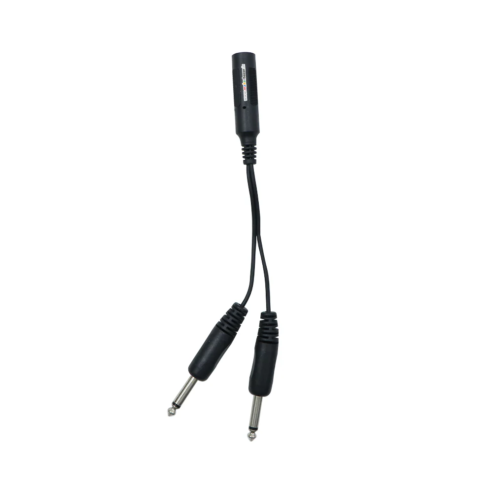 6.5mm 1/4" Female to Dual 1/4" Male Y-Splitter (6") - Image 4