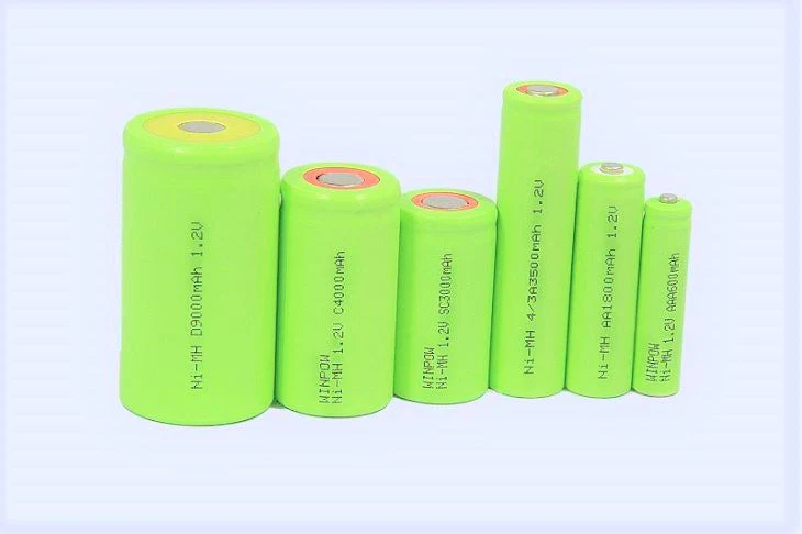 10000mAh 1.2V Size-D Cell Ni-MH Rechargeable Battery with Button Top - Image 3