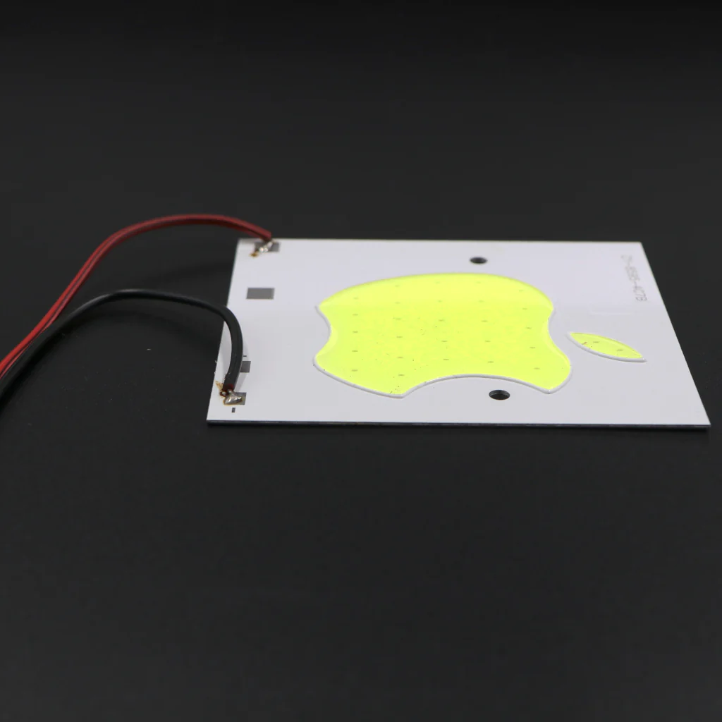 11.1V - 12V Apple Logo Shape COB led Light [ Color - Cool White ] - Image 4