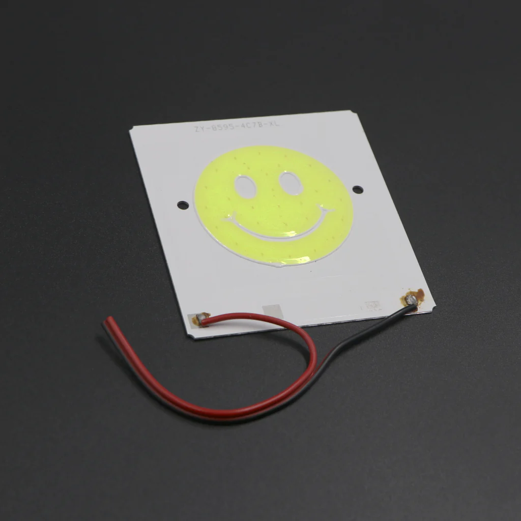11.1V - 12V Smiley Shape COB led Light [ Color - Cool White ] - Image 3
