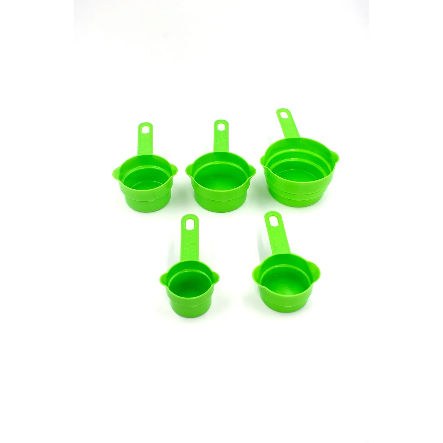 11 Pc Measuring Cup and Spoon Set - Green - Image 6