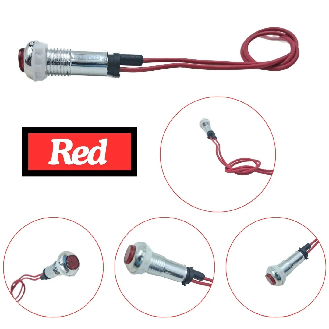 12-18V LED Indicator Light with Plastic Casing - Image 2