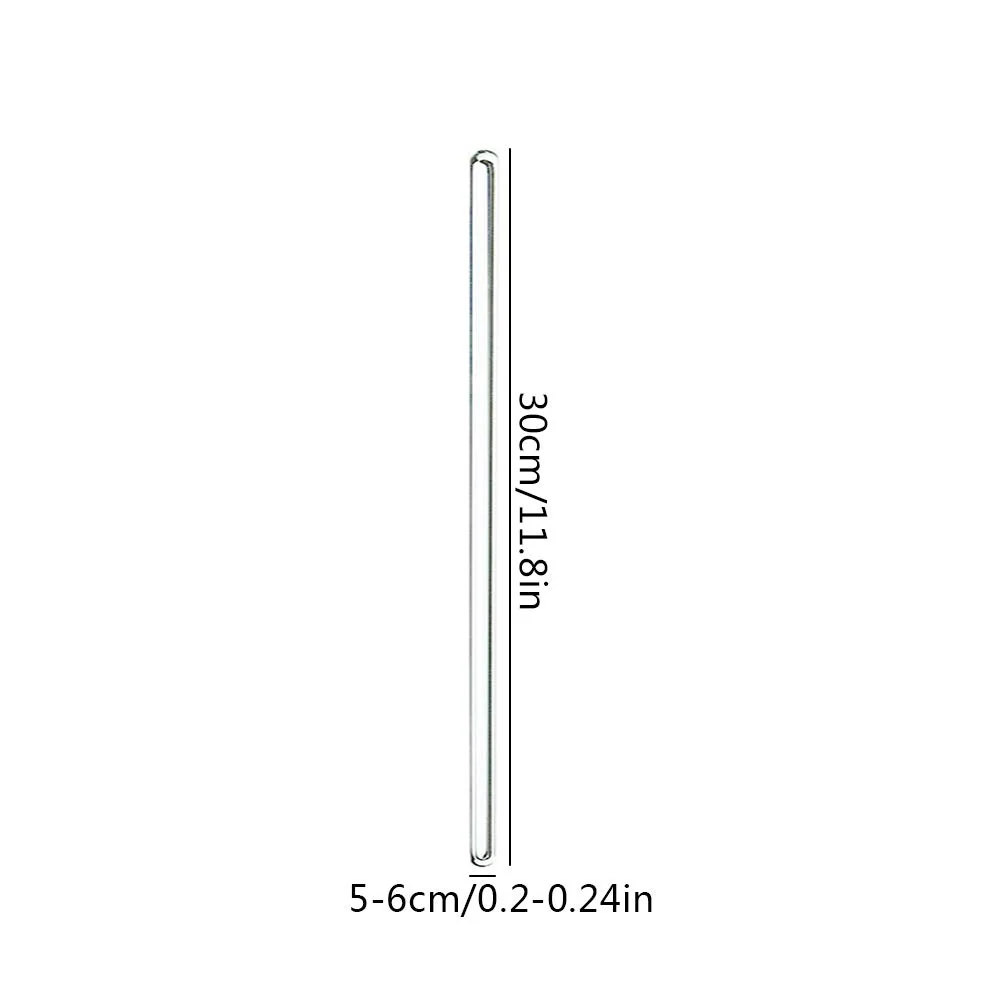 12in/30cm Glass Stirring Rod Reusable Mixing Sticks Stirrer - Image 3