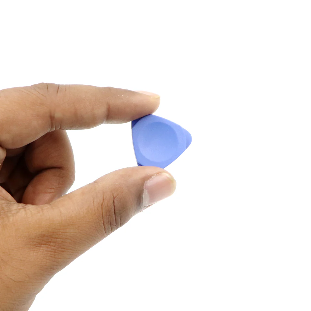 12pcs Universal Triangle Plastic Pry Opening Tool for iPhone/Mobile Phone/Laptop/Tablet/LCD Screen/Case Disassembly Blue Guitar Picks - Image 3