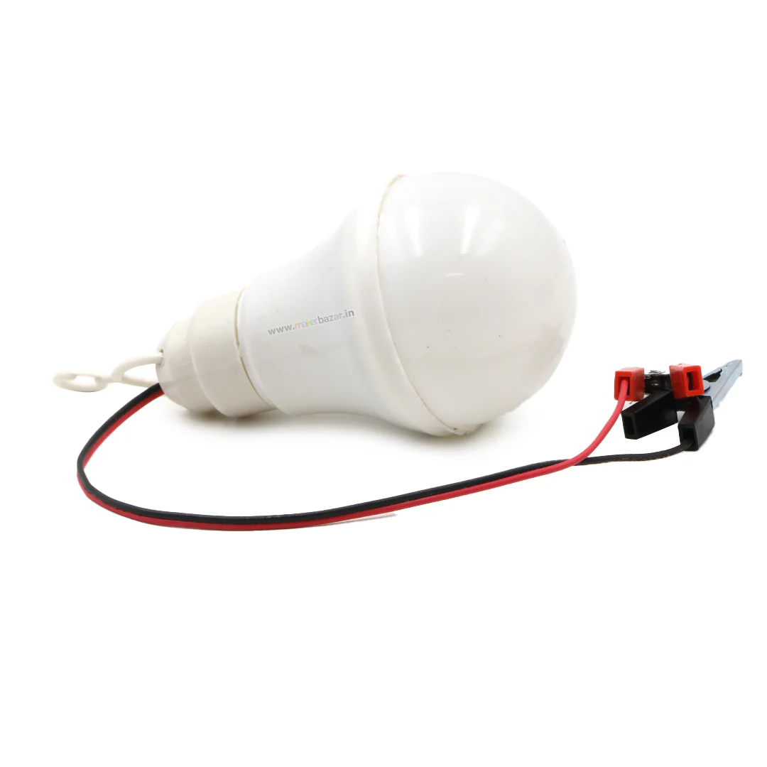 12VDC Solar LED Bulb Basic DIY Light - Image 3
