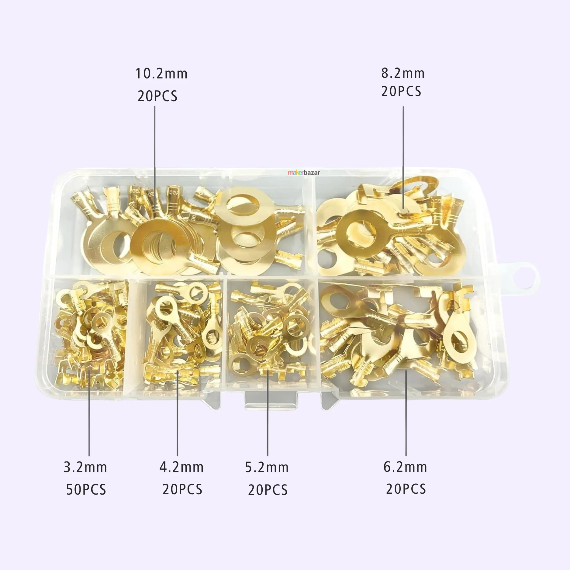 O-Type Ring Terminal Assortment Kit - Image 2