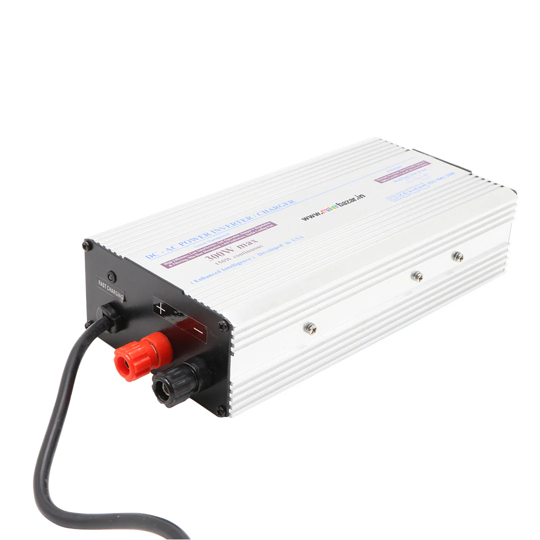 150Watt Continuous Power Inverter Charger 12VDC to 220VAC 300W Max - Image 2