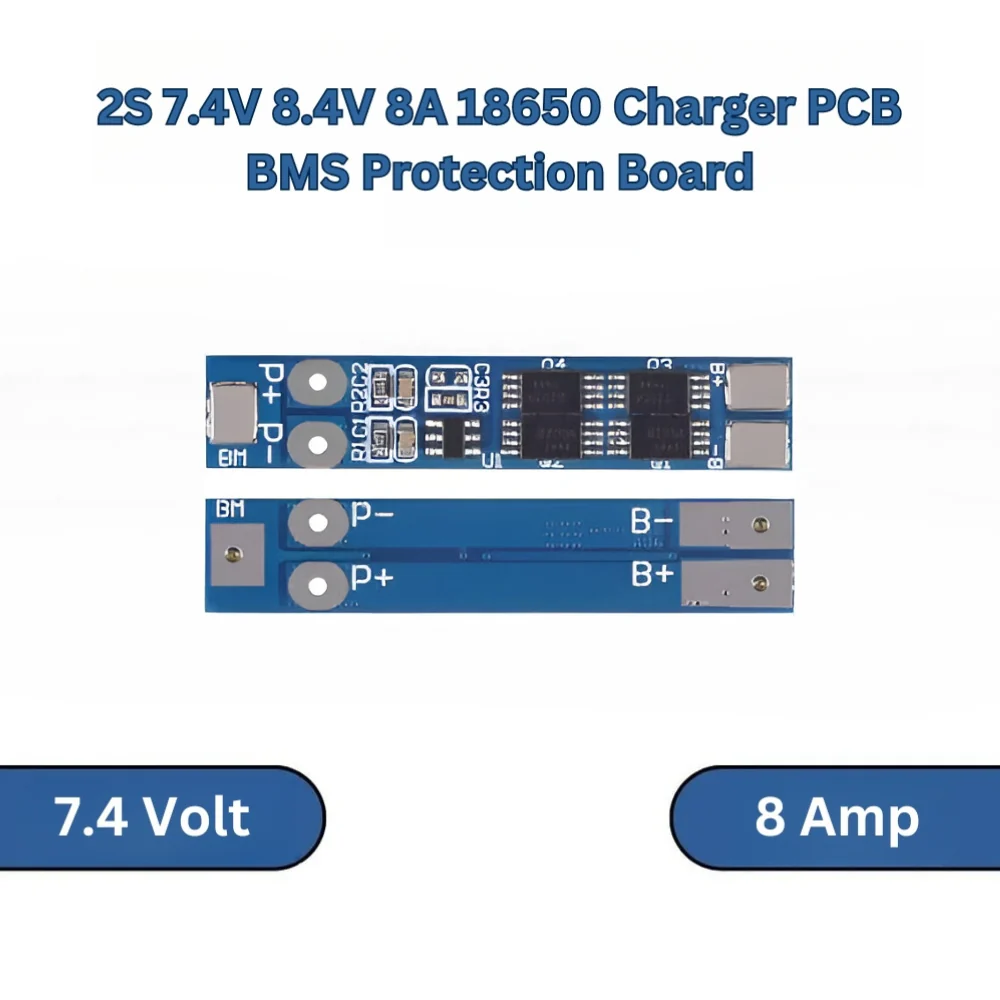 2S Li-Ion BMS 18650 Lithium Ion Battery Protection Boards - Image 12