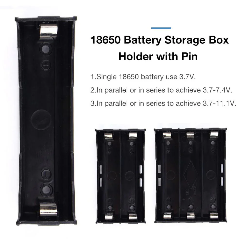18650 Li-ion Battery Case Cell-Box PCB Mountable Holder - Image 4