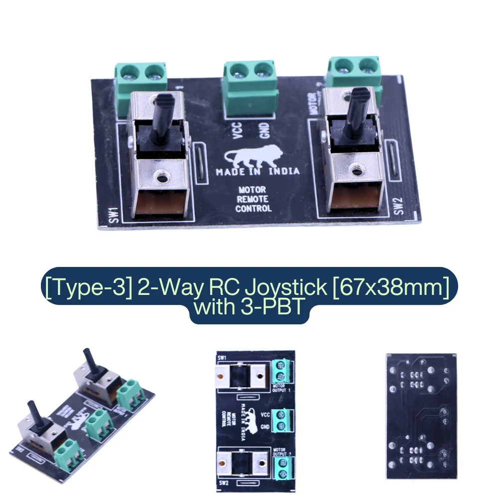 DPDT Remote Controller Joystick Module for Motors - Image 4
