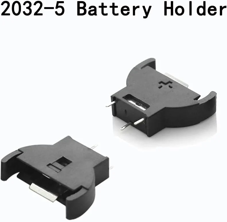 20mm 3-Pin CR2032 Coin Cell Battery Holder - Image 6