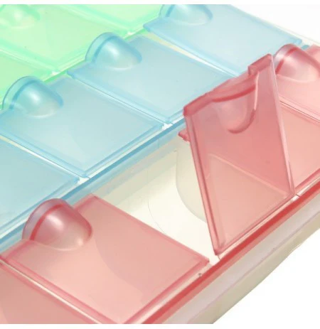 21 Grids Plastic Square Storage Box Case Components Organiser [Good Quality] - Image 4