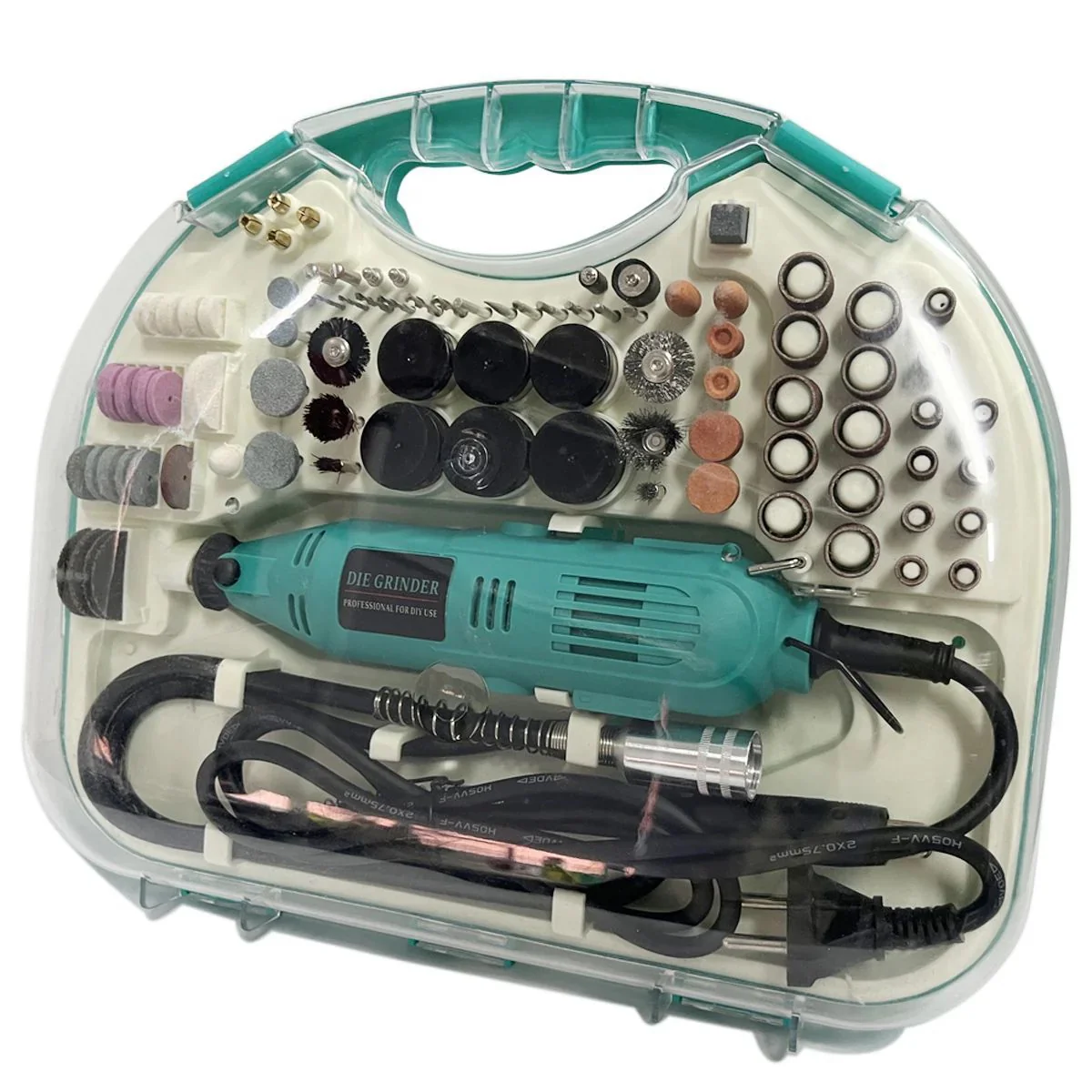 211-Pieces Multifunctional Mini Rotary Die Grinder Kit - Image 4