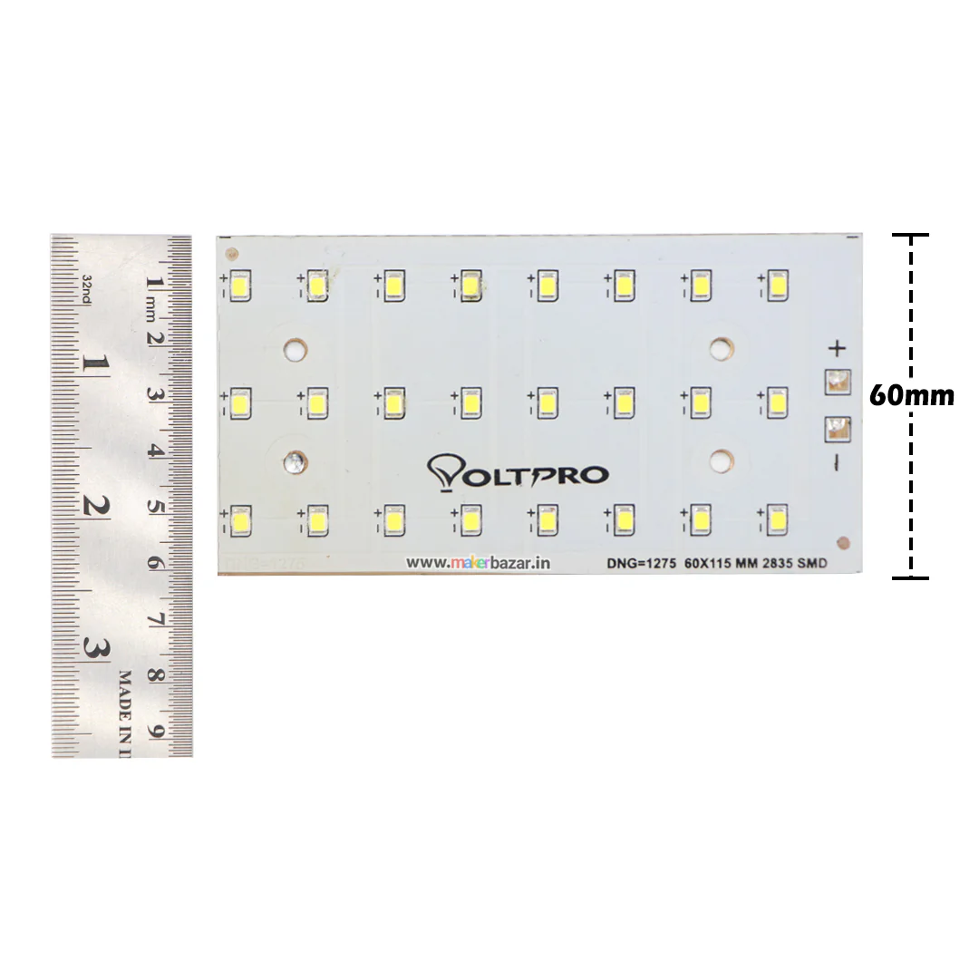 24W 2835 SMD LED 60x115 MCPCB For Street/Flood Lighting - Image 4