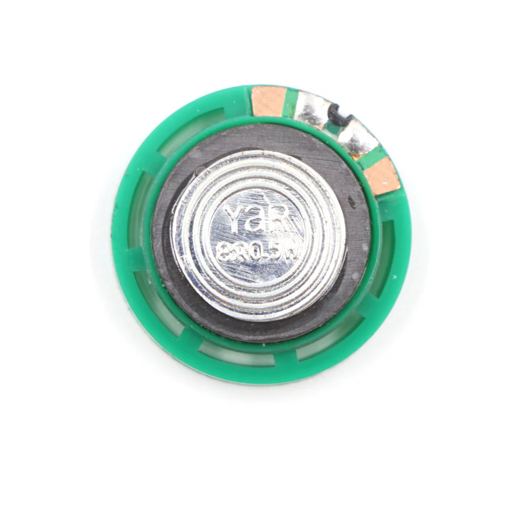29mm Mini Mylar Miniature Speaker Plastic Toy Speaker Green/Black - Image 10