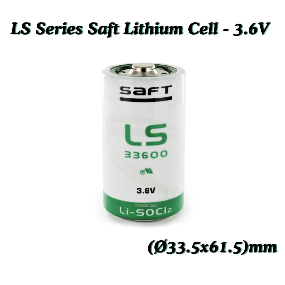 3.6V LS & LSH Series Saft Lithium Cell - Image 4