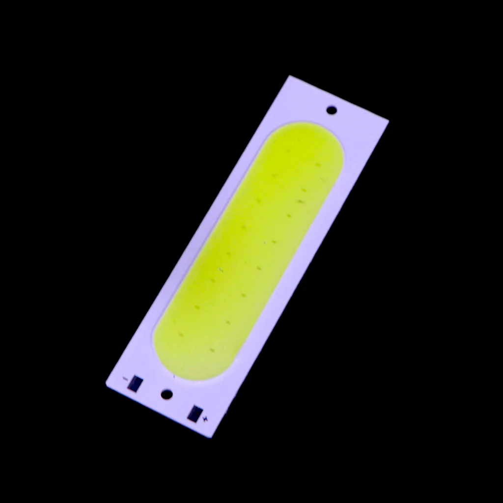 3.7v - 4V Capsule Shape COB led light [ Color - Cool White ] - Image 2