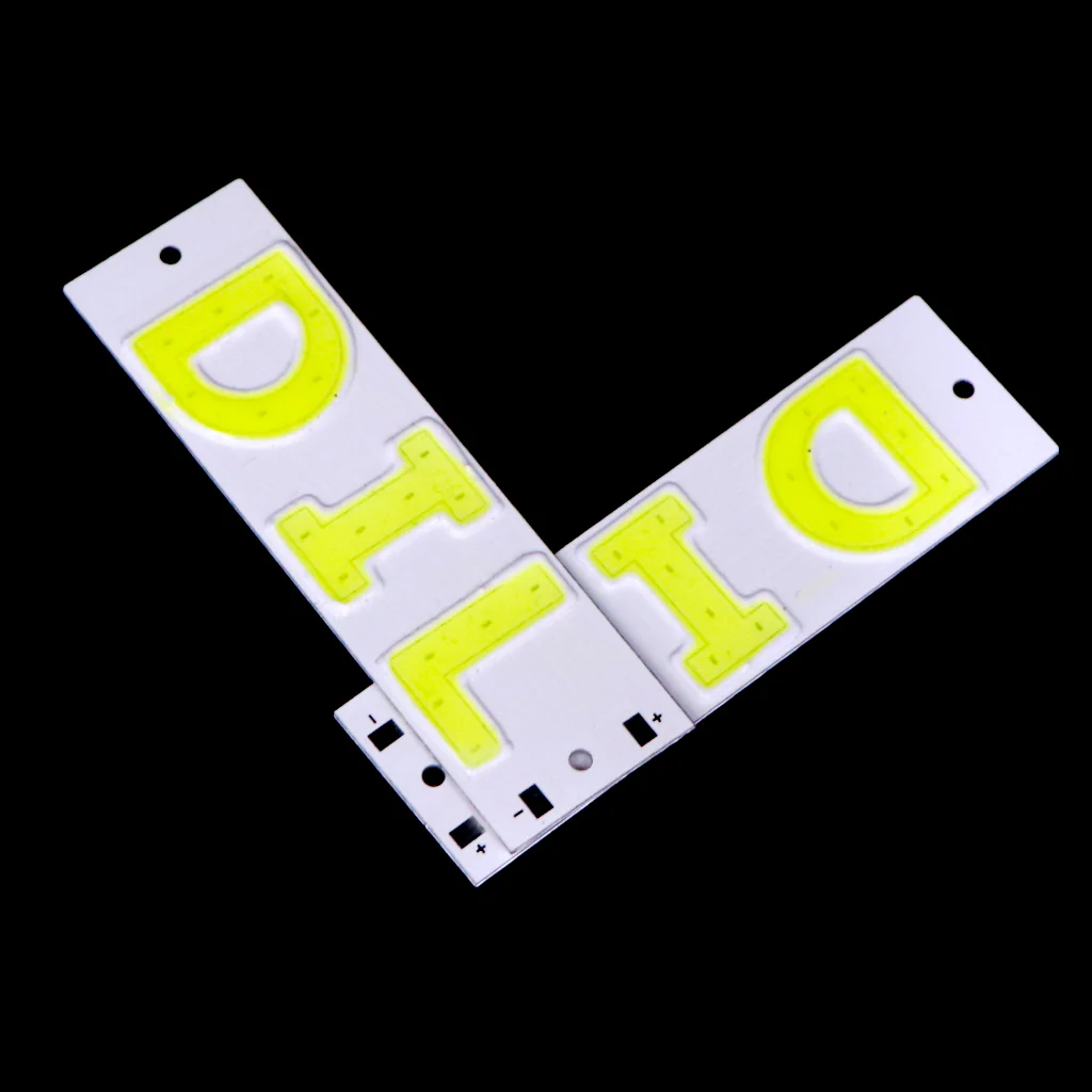 3.7v - 4V DIL letters COB led light [ Color - Cool White ] - Image 4
