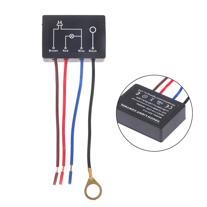 3-Way Switch Touch Sensor Desk Lamp Dimmer Module - Image 2
