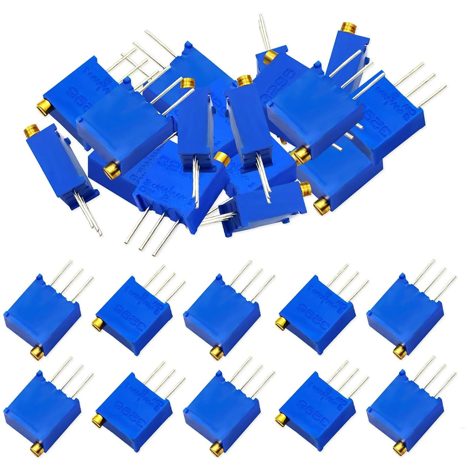 3296 Trimpot Vertical Trimmer Potentiometer - Image 9