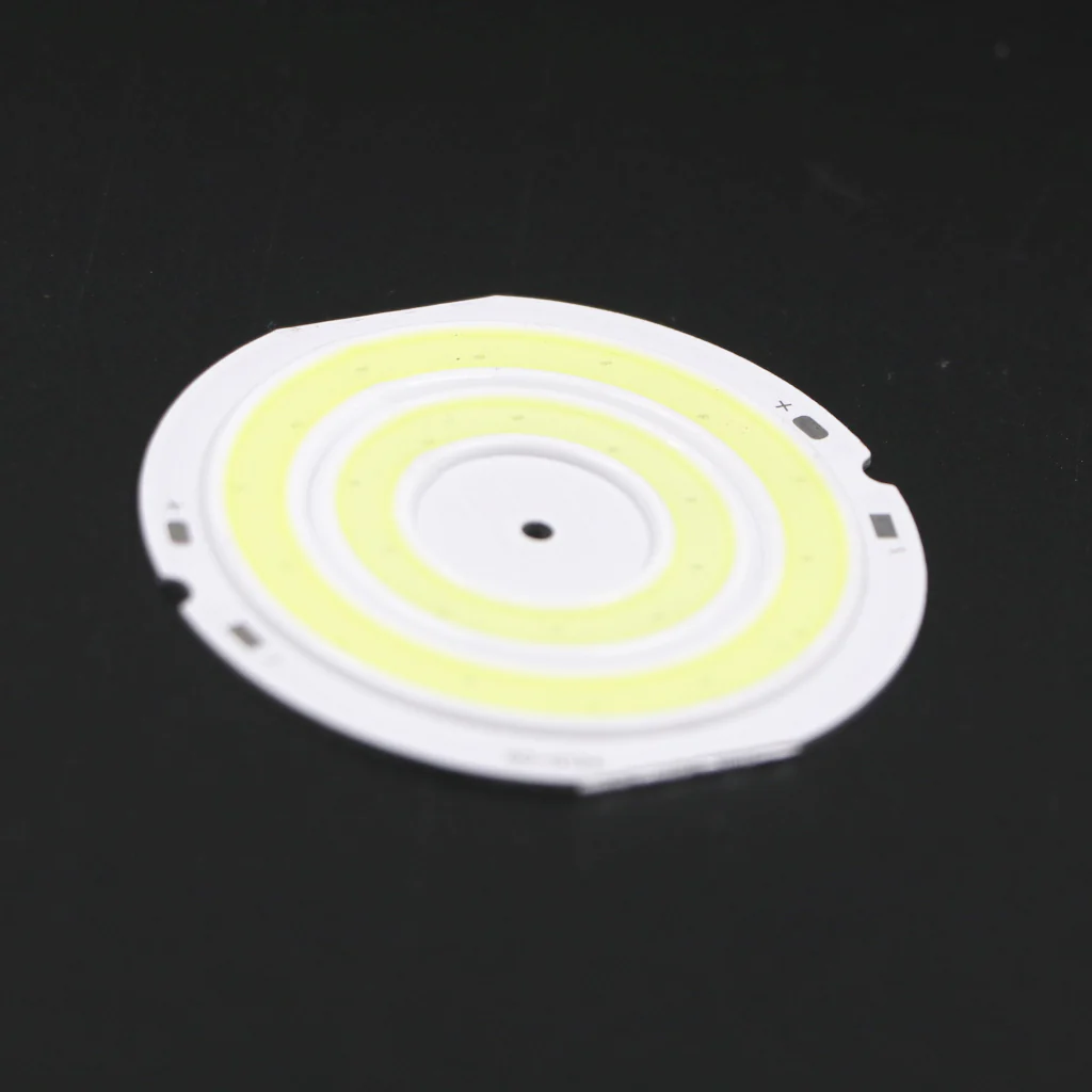 3v-3.7V Round COB led Light [ Color - Cool White ] - Image 3