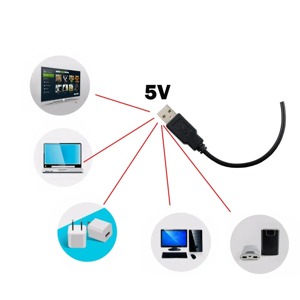 4.5v-26v LED RGB USB Powered Bluetooth Controller for LED Strip 5050 3528 2835 - Image 7