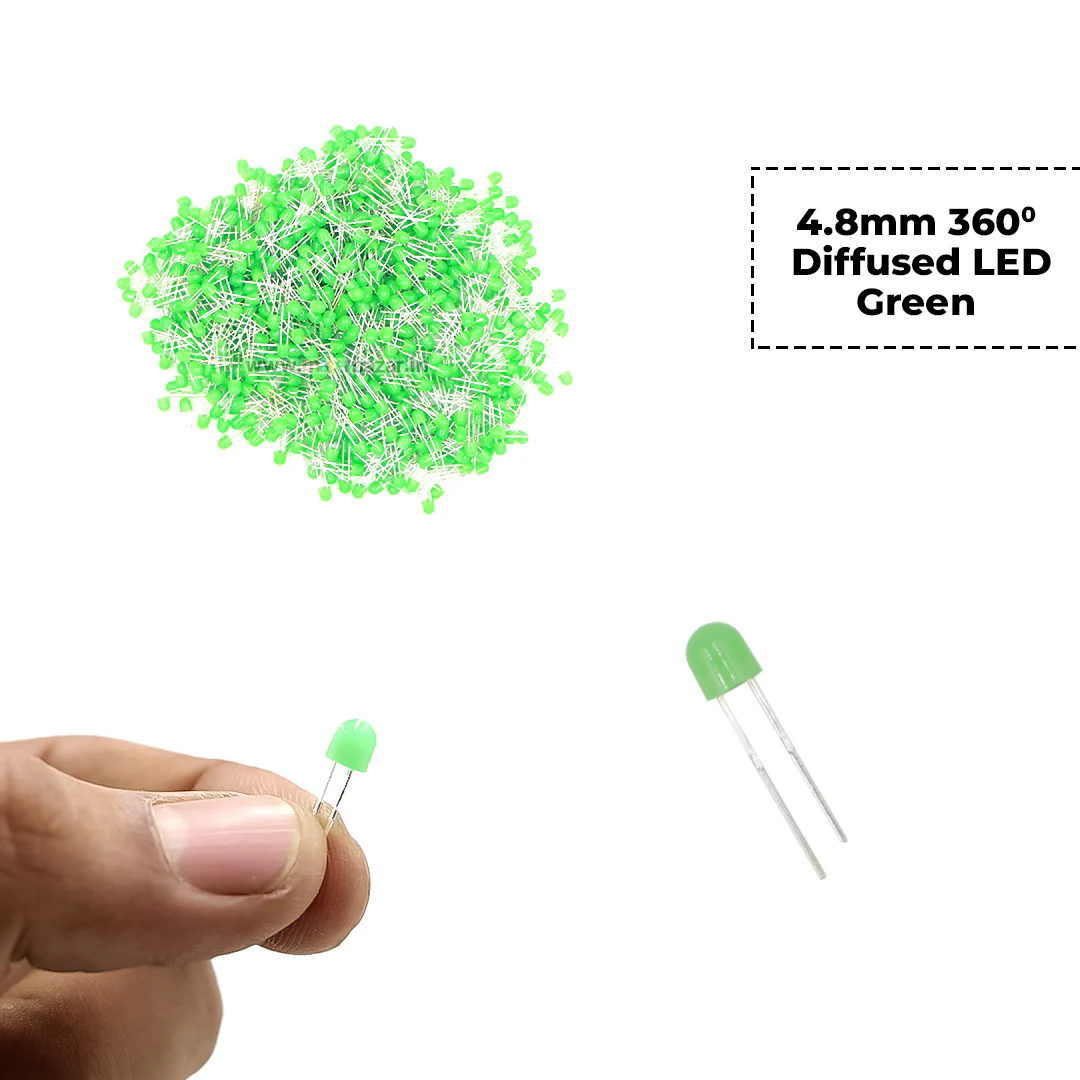 4.8mm 360 Degree Diffused LED - Image 8