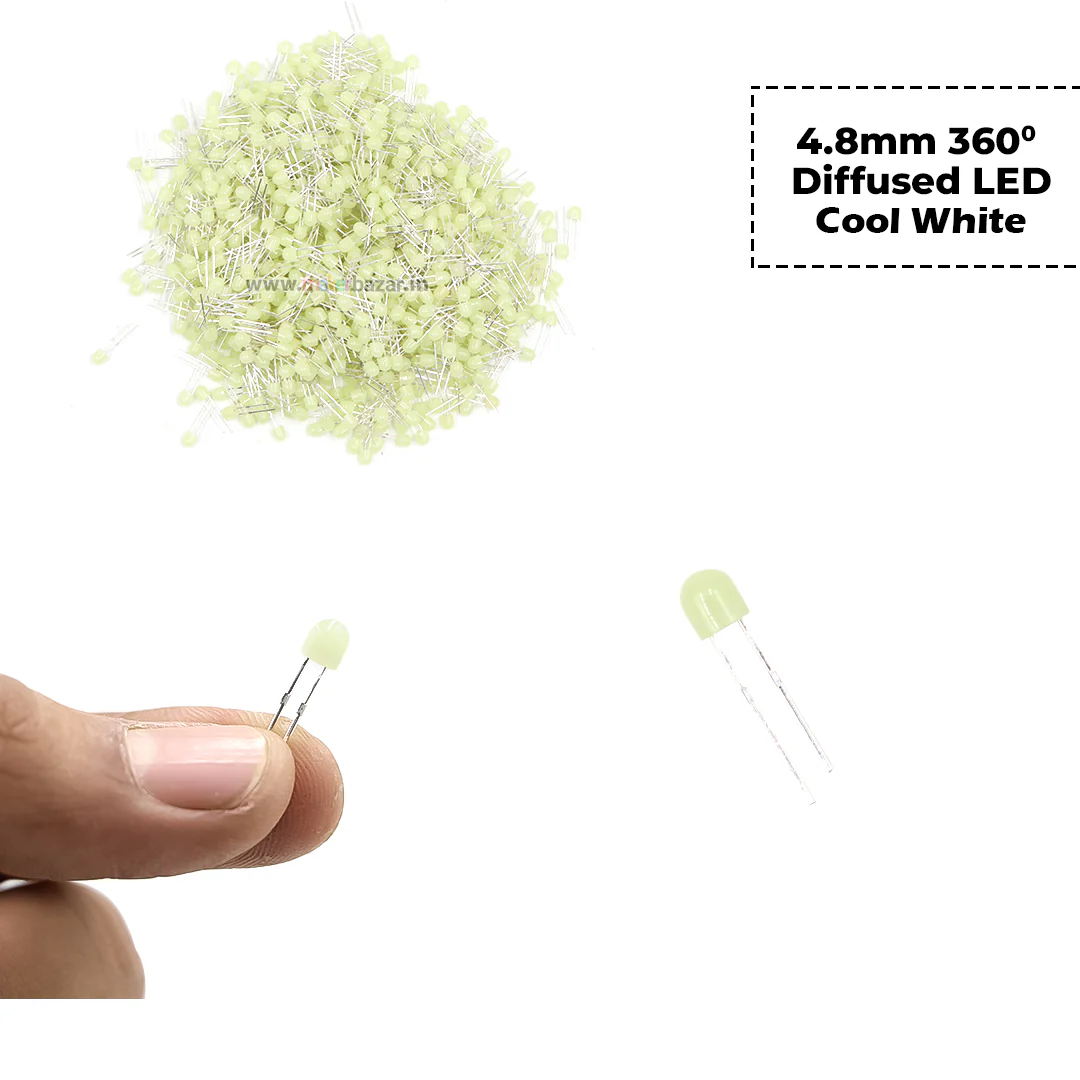 4.8mm 360 Degree Diffused LED - Image 9