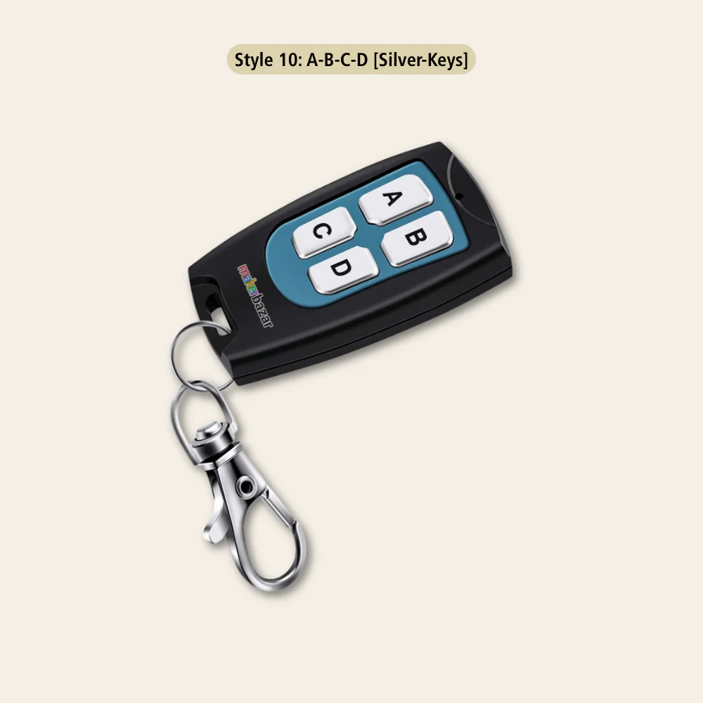 433Mhz 4-Channel RF Transmitter Remote Module - Image 11