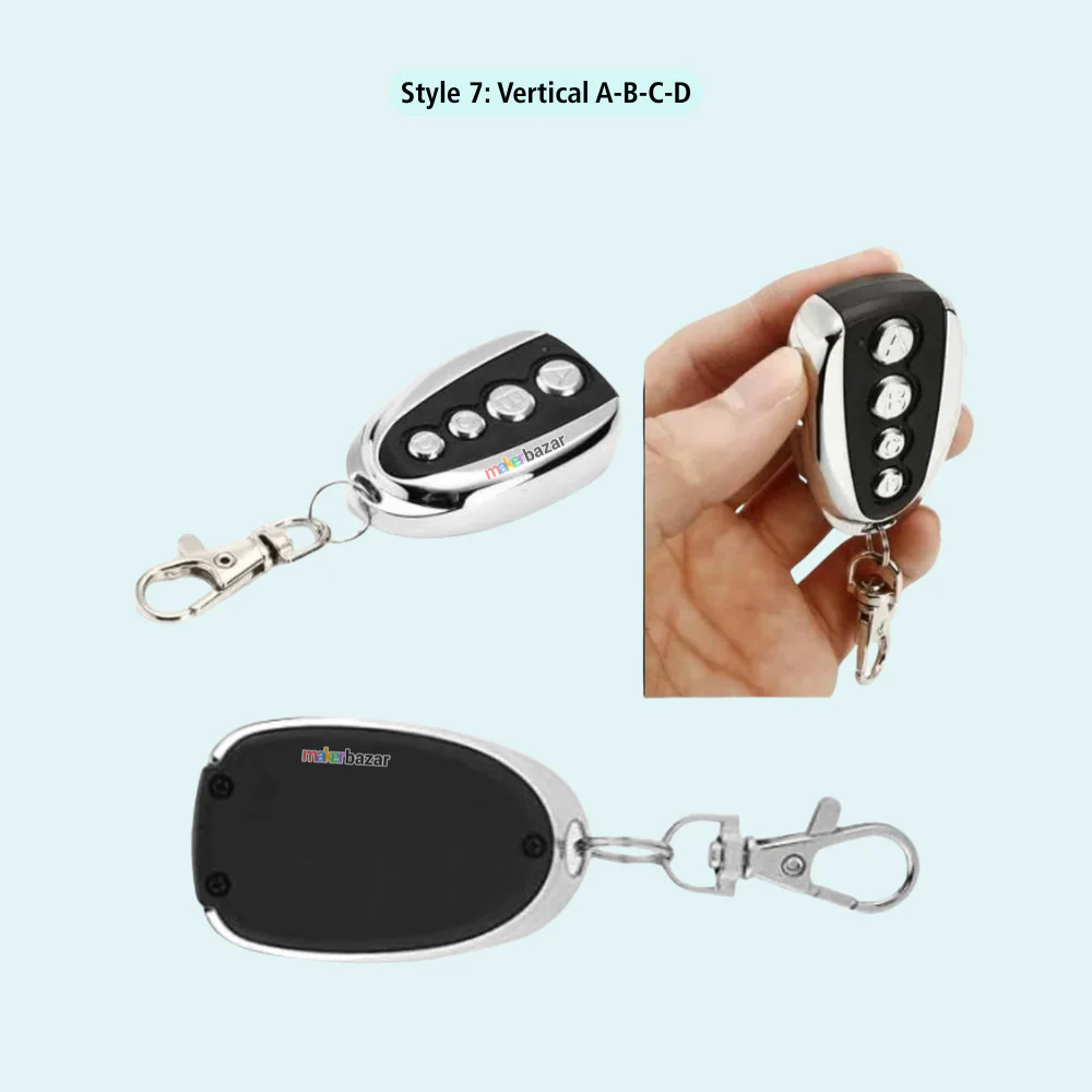 433Mhz 4-Channel RF Transmitter Remote Module - Image 8