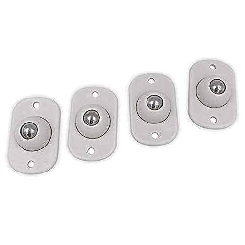 4 Piece Self Adhesive 360 Degree Mini Swivel Casters Wheels - Image 6