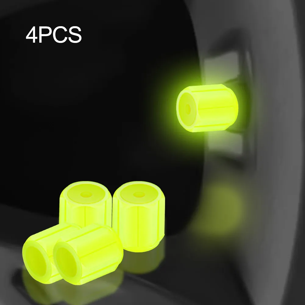 4pcs Universal Tyre Air Valve Cap for Cars/ Bike - Image 3