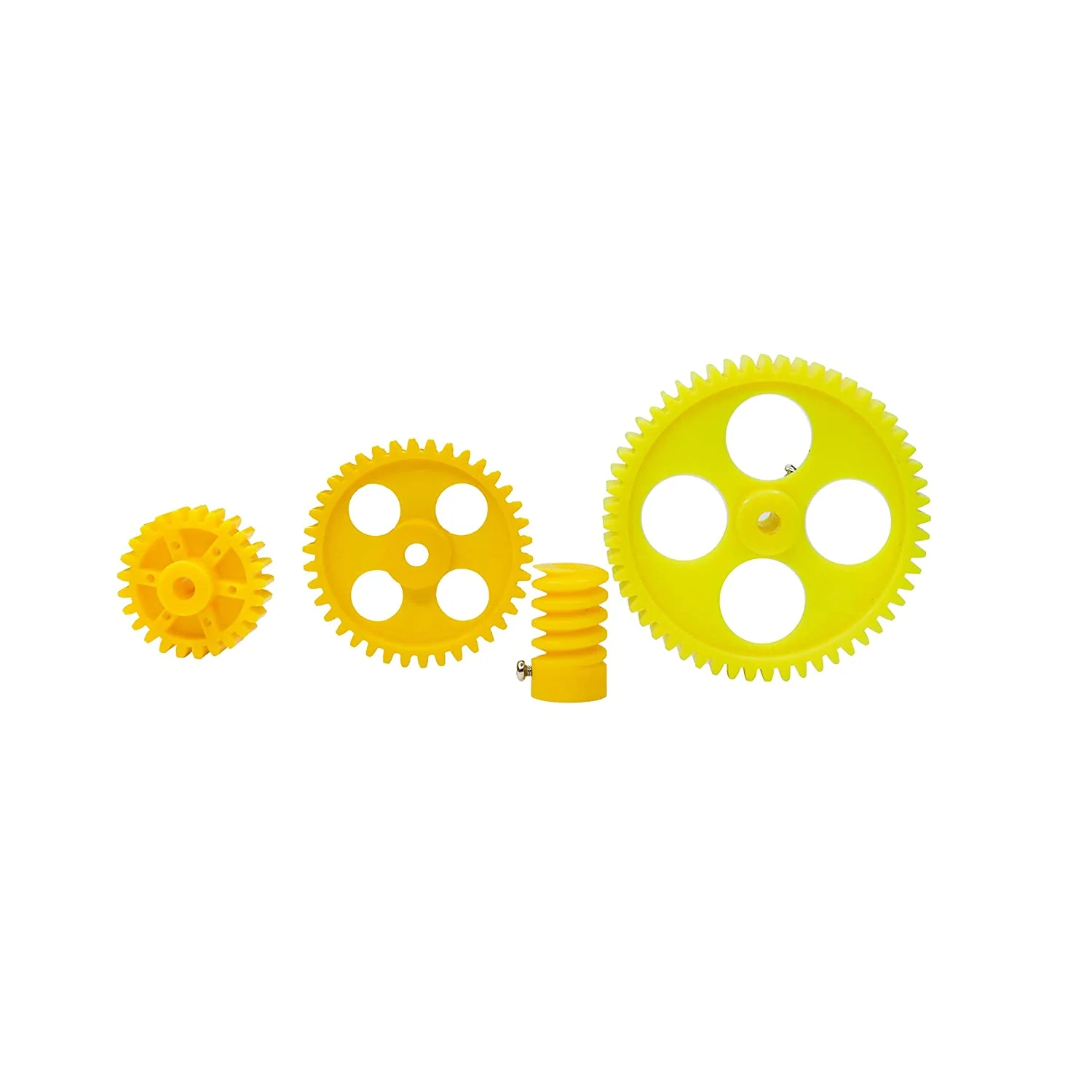4pcs Yellow Plastic Gear 56 Tooth + 38 Tooth + 26 Tooth + 6 Tooth Combo - Image 5