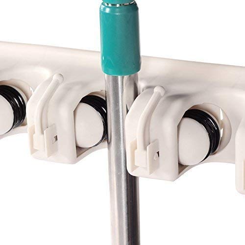 5 Slots Mop & Broom Holder - Image 3