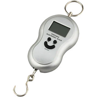 50kg 10g Portable Hanging Luggage Digital Smile Mini Weight Machine - Image 10