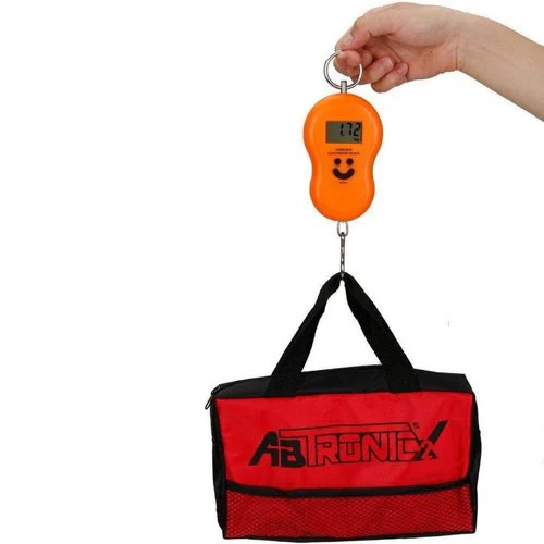 50kg 10g Portable Hanging Luggage Digital Smile Mini Weight Machine - Image 3