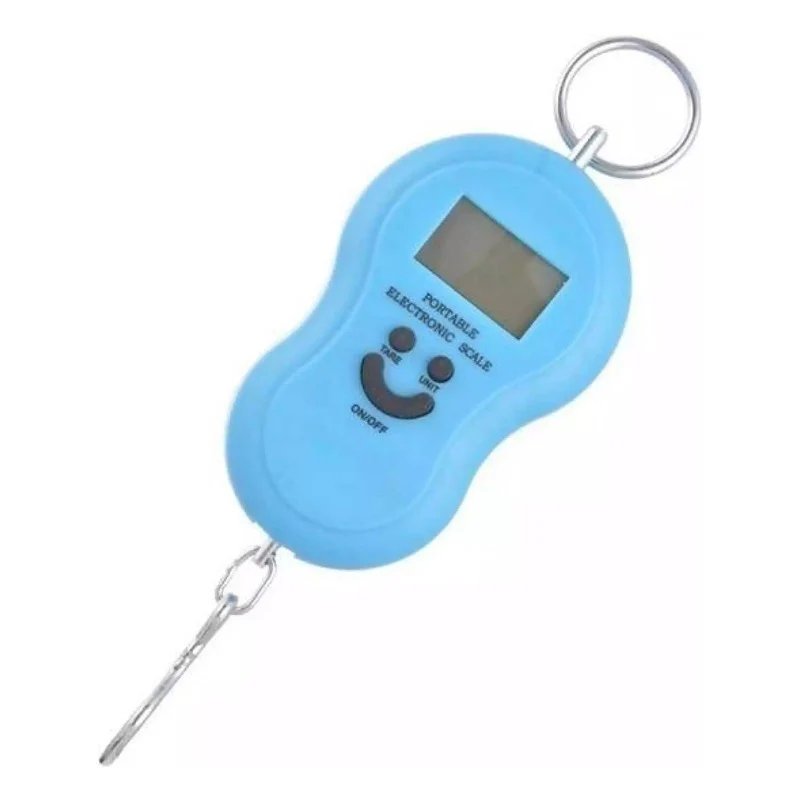50kg 10g Portable Hanging Luggage Digital Smile Mini Weight Machine - Image 6