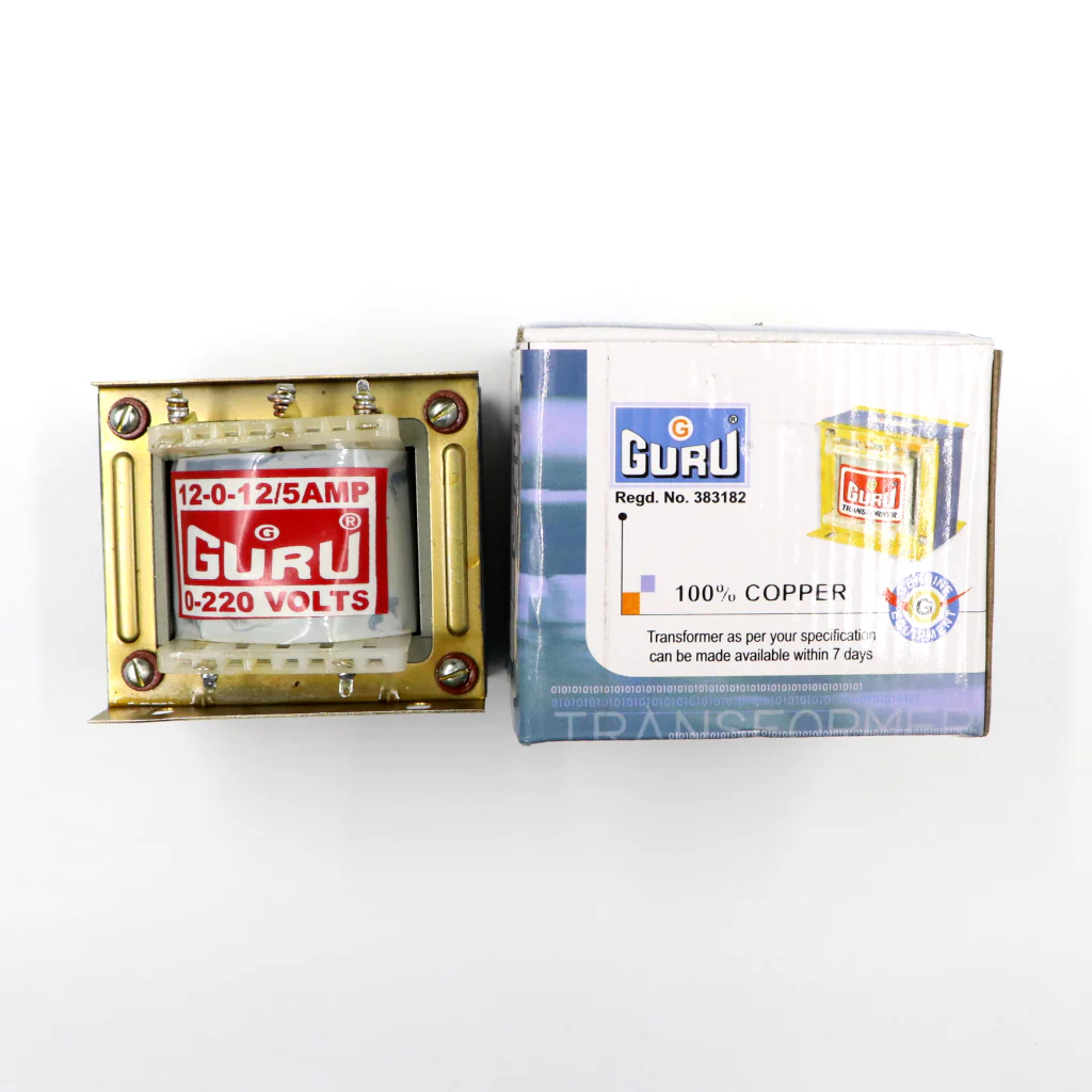 Guru: [Premium Quality] 5Amp Transformer 12-0-12 - Image 5