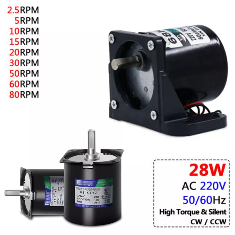 KTYZ Synchronous Gear Incubator Motor - Image 8
