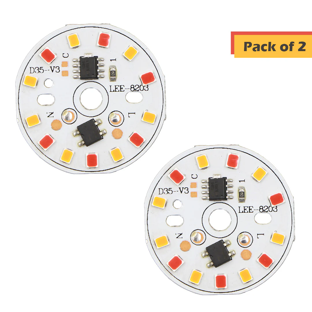 7 Watt 35mm DOB Round PCB - Red - Image 4