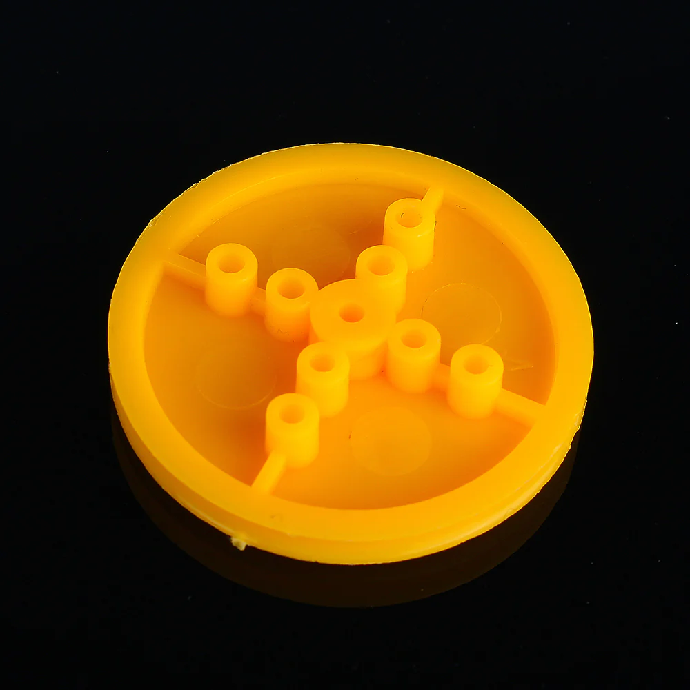 78Pcs Plastic Gear Assorted Kit Set with Various Gear and Axle Belt Bushings for DIY Car Robot Project - Image 9