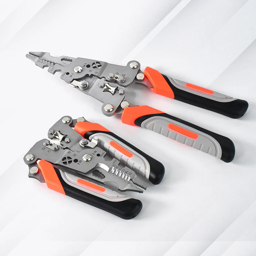 Foldable Multifunctional Wire Stripper Crimper Cable Cutter Pliers - Image 2