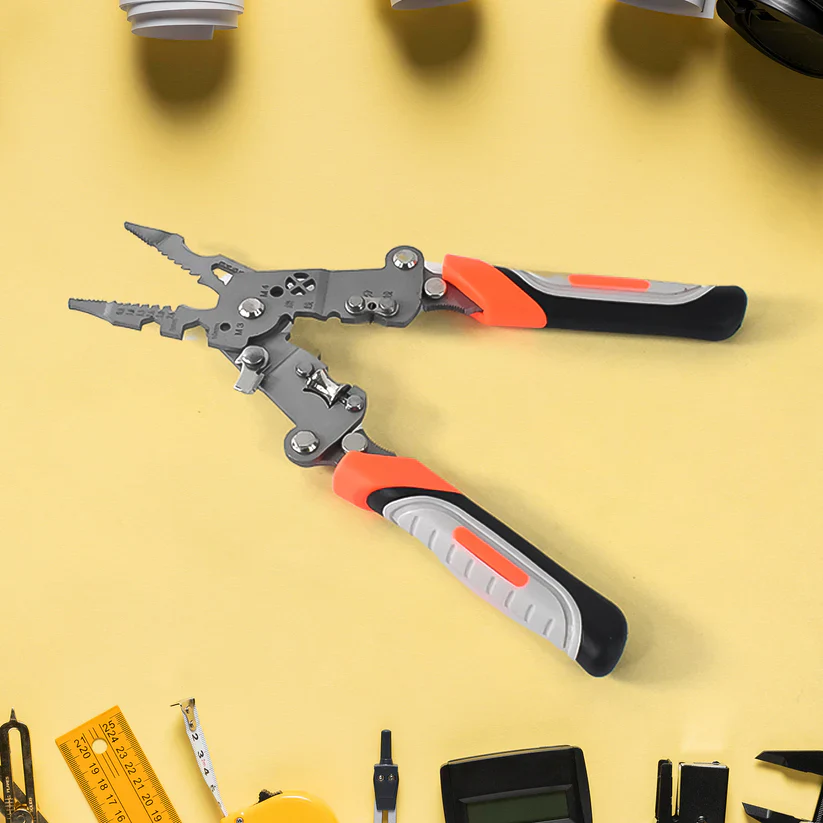 Foldable Multifunctional Wire Stripper Crimper Cable Cutter Pliers - Image 5
