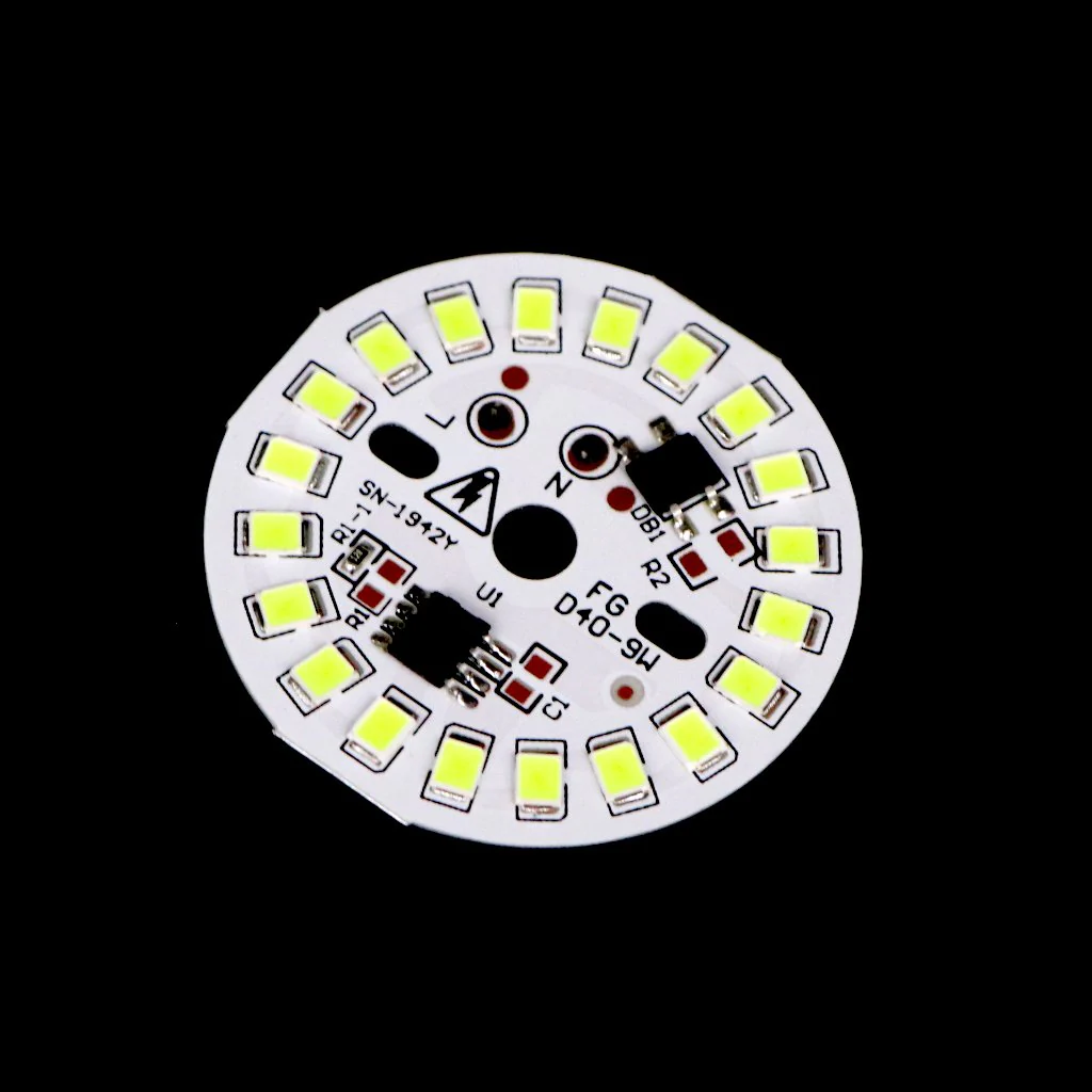 38mm 9-Watt 20-LEDs AC DOB Led Circular PCB for Led Bulbs - Image 14