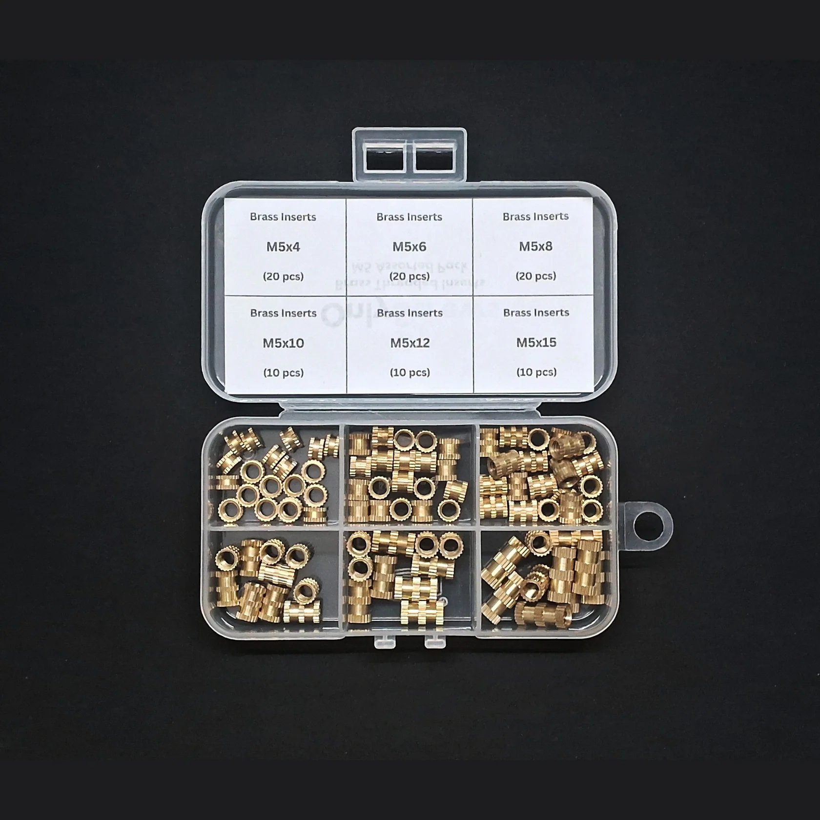 Brass Inserts Nut Assorted Pack - Image 3