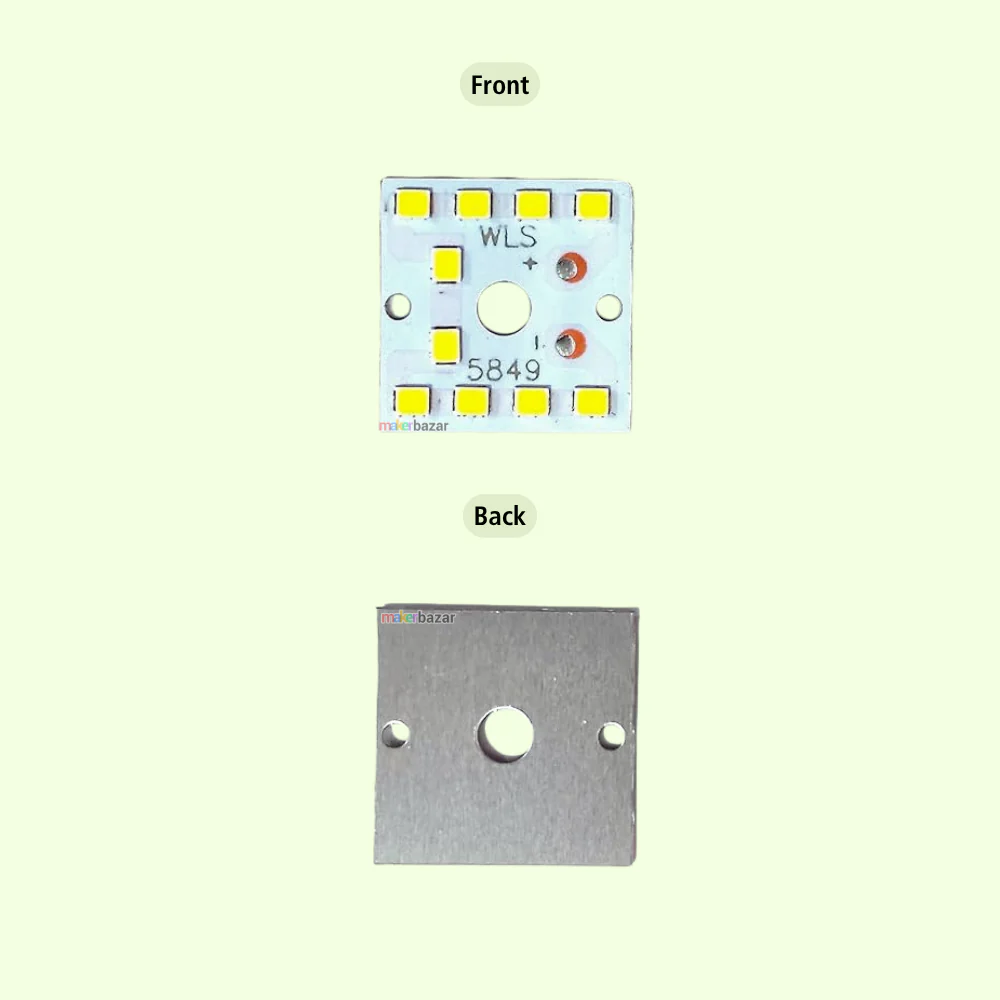 9W MCPCB 25x25mm Metal Core LED PCB - Image 8