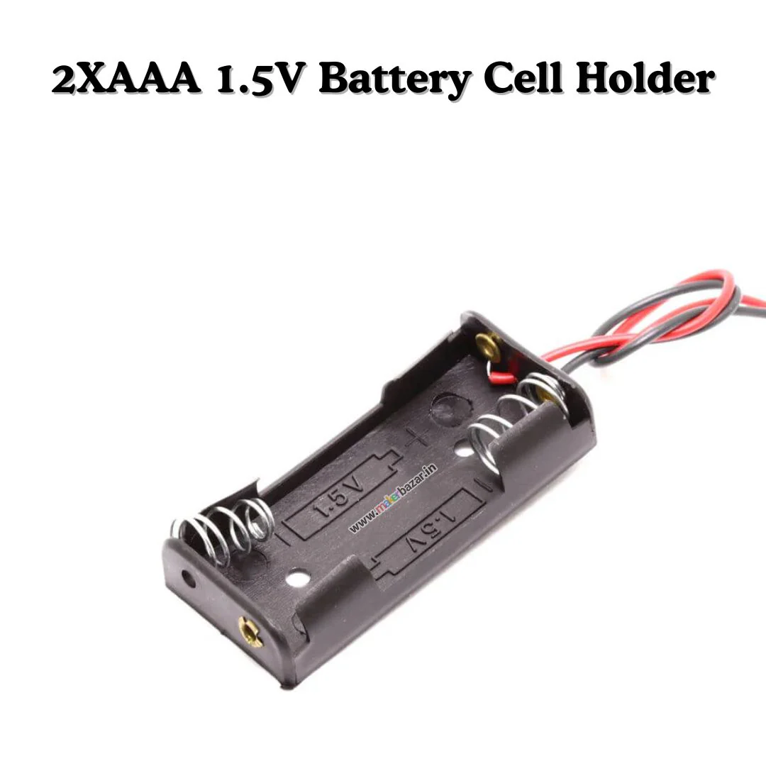 AAA Battery Cell Holder with Wire - Image 3